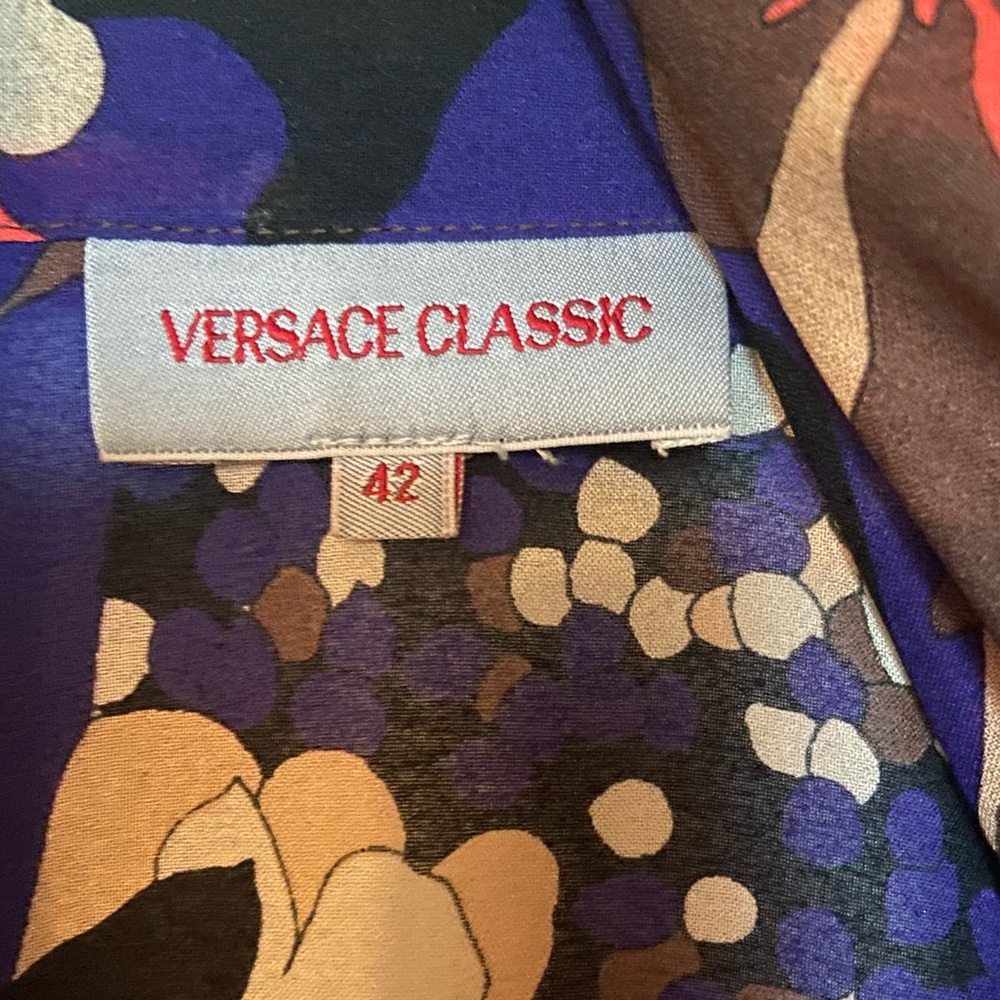 Versace classic blouse size 42 worn once
